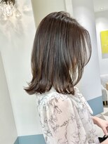 ローネス ギンザ(LONESS ginza)&nbsp;ベージュカラー　結べるボブ　シルキーベージュ