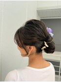 20代・30代・40代似合う小顔ヘアアレンジ♪二次会ブライダル花嫁