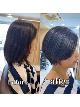 アッシュ 東戸塚店(Ash) 丸みショート