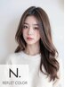〈潤いと艶を透明感〉カット＋N.ケアカラー＋2Stepトリートメント+超音波