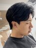 【メンズ限定】カット+毛流れパーマ+ダウンパーマ