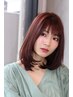 《再来》【透明感 Up】ブリーチなしWカラー + カット + 超音波5stepTr ￥15400