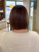 ユーシャンボール(U-CHAMBORD)&nbsp;美シルエットボブ【寝屋川/髪質改善/白髪ぼかし】