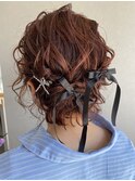ボブでもできるヘアアレンジ