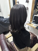 ハーツ(Heart's) ダークグレージュ×ミディアムレイヤー　　　20代30代40代50代