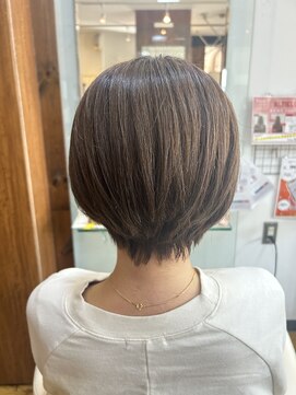 ジャストヘア ラポール 北久里浜店(just hair RAPPOR) 【根岸真奈美】ショートスタイル/ショートボブ/ナチュラルカラー