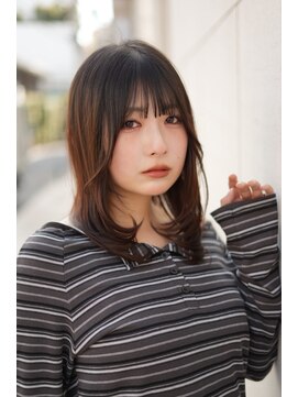 レイリー 原宿 表参道(Rayreee) ミディアムはワンカールで決まり！