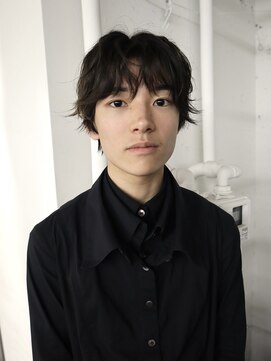 レコ 渋谷(LECO) ニュアンスマッシュショートメンズカット