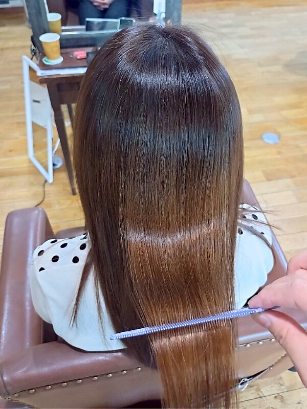 【角田限定】カット+髪質改善水素カラー+marbb \14500→\10500