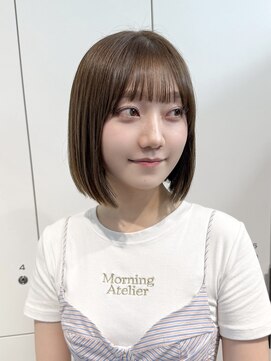 ロンドアンメゾン 原宿(Lond un Maison.) くびれヘア/顔周り/韓国/ボブ/レイヤーカット/前髪/カラー/原宿