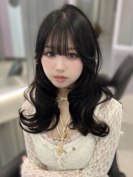 ジーナリア(Xena ria) 《Kaho》透明感　レイヤーカット　韓国ヘア