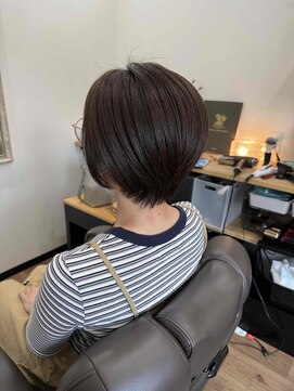 ユニ ヘアサロン イシグロ(yuni HAIRSALON ishiguro) ショートボブ