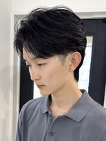 ベル 桑名(BHEL)&nbsp;三重桑名ニュアンスパーマフェザーパーマ緩めセンターパートヘア