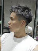 MEN‘S /黒髪ベリーショート×フェード /短髪 /アップバング