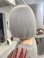 ルーブ トウキョウ(Loob. TOKYO)&nbsp;ハイトーンボブミルクティーベージュピンクベージュダブルカラー