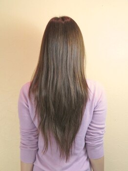 シュシュ(SHU-SHU)の写真/【髪質改善】を叶えるストレート技術！《コラーゲン縮毛矯正》で潤いとツヤのある美髪へ導きます♪