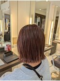 盛岡この冬オススメ【白髪ぼかしハイライトpink】暖色もオススメ