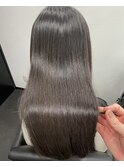 セミロング　髪質改善ケラテイン　赤坂見附
