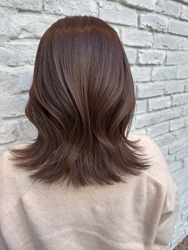 エルサフィロ ヨドヤバシ(el zafiro yodoyabashi) ベージュカラー/くびれヘア/20代30代40代50代60代