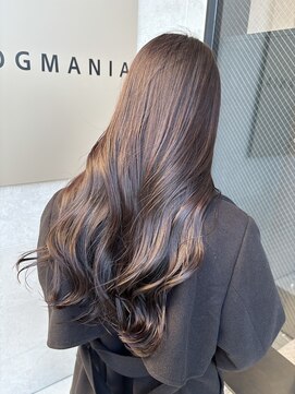 ドッグマニアピンチアオヤマ(DOGMANIA PiNCH AOYAMA) ブリーチなしダブルカラー/マロンブラウン/表参道