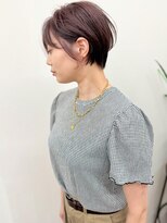 モリオ(morio)&nbsp;ショートカットふんわりショート丸みショート秋冬暖色カラー