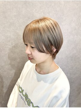 スーリール 室見店(Sourire) ブリーチ×デザインカラー☆