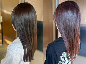 アミリー 成田東町店(Amily)の写真/ダメージが気になる方にオススメ!◎一人ひとりに合わせた髪質改善ケアで叶う、最高のうるツヤ美髪！