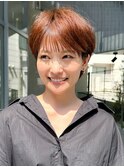 ショートヘア/ショートカット/ショートボブ/30代40代50代/表参道