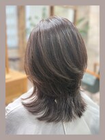 エルコット(elcot)&nbsp;◆大人に似合うウルフカット/明るめカラーで白髪ぼかし/ミセス◆