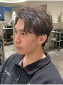 桑名メンズカットメンズパーマ波巻きパーマツイストパーマ眉毛