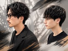 メンズチャチャブランアミー(MEN's chachaBlanc Amie)の雰囲気（流行りのシャドウパーマが人気【メンズ/大阪狭山市】）