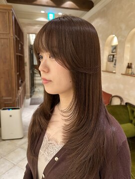 ビュートリアム265(BEAUTRIUM 265) ●顔周りレイヤー/ナチュラル髪質改善縮毛矯正