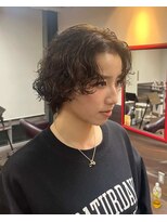 アッシュ 檀渓通店(ASCH) ショートウルフパーマ 名古屋/パーマ