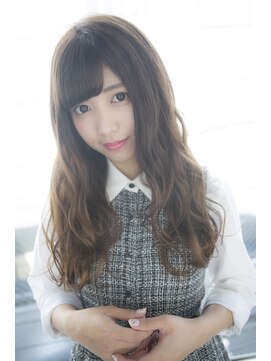 サロンドミルク 原宿(salon de MiLK) 【salon de MiLK 原宿】ゆるふわアッシュベージュ