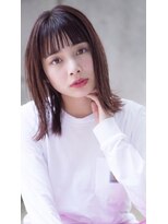 エイミー(Aimee)&nbsp;Aimee 外ハネボブ×アッシュブラウン