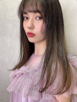 リリー(Lilley) 【lilley 高田彩乃】オルチャン風☆大人可愛いロング(天神/今泉)