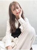 [kate] 大宮　透け感ベージュ×ゆるふわロング