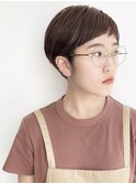 ベリーショート×オン眉