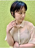 【THK.品川】コンパクトショート　×　暗髪