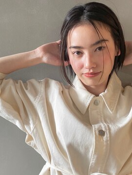 パーク(PARK) 【PARK】ナチュラルフェザーショートボブ