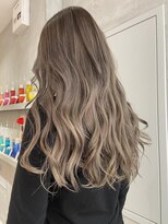 ヨーク(YOKE)&nbsp;【YOKE】ミルクティーベージュケアブリーチグレージュカラー