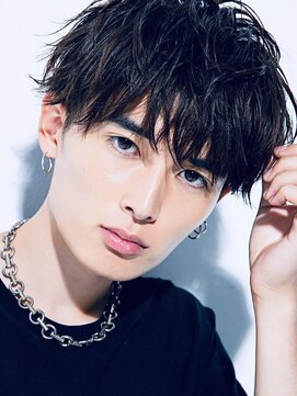 ジュネス 銀座(JYUNESU) フェードカット☆ダークアッシュ