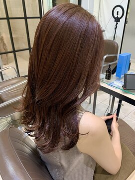 ネオリーブギンザ 銀座店(Neolive GINZA) 秋に向けて艶カラー ☆ 暖色艶カラー