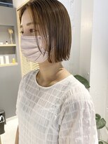 コフィー バイ メルト 吉祥寺(cofy by melt)&nbsp;【三ツ井純】大人可愛い透明感カラーくすみグレージュ前下がり