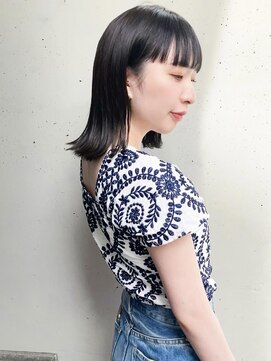 ローランド(Rowland) 暗髪/透明感アッシュ/ワイドバング