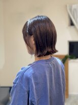 ヘアー ホスピタル ソアン(hair hospital soan) ぱつっとボブ＊おくれ毛