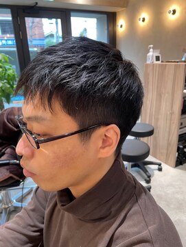 ヘアーソート(hair sort) スーツに似合うこと間違いなし◎メンズベリーショート