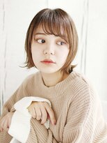 ビアンコアルテプロデュースバイローブ(bianco arte produce by L'Aube)&nbsp;外ハネ切りっぱなしボブ