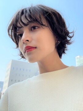 キビト(kibito) アンニュイパーマショート