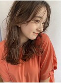 20/30代ウェーブコテ風パーマミディアムパーマレイヤーパーマ＊8